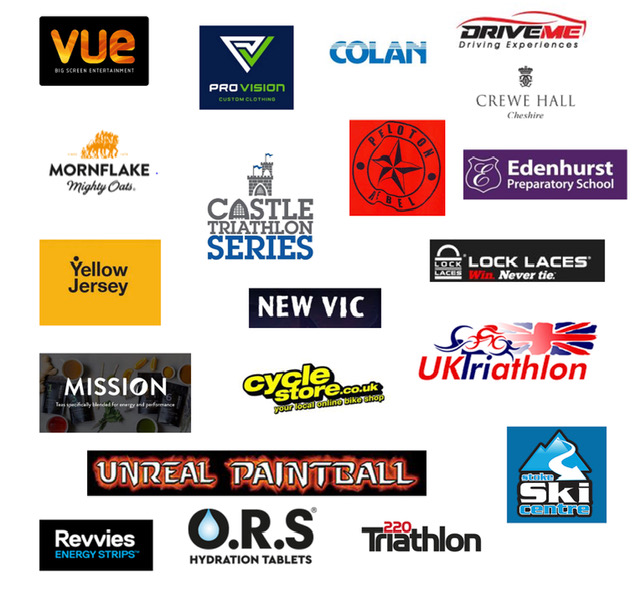 montage of sponsors' logos